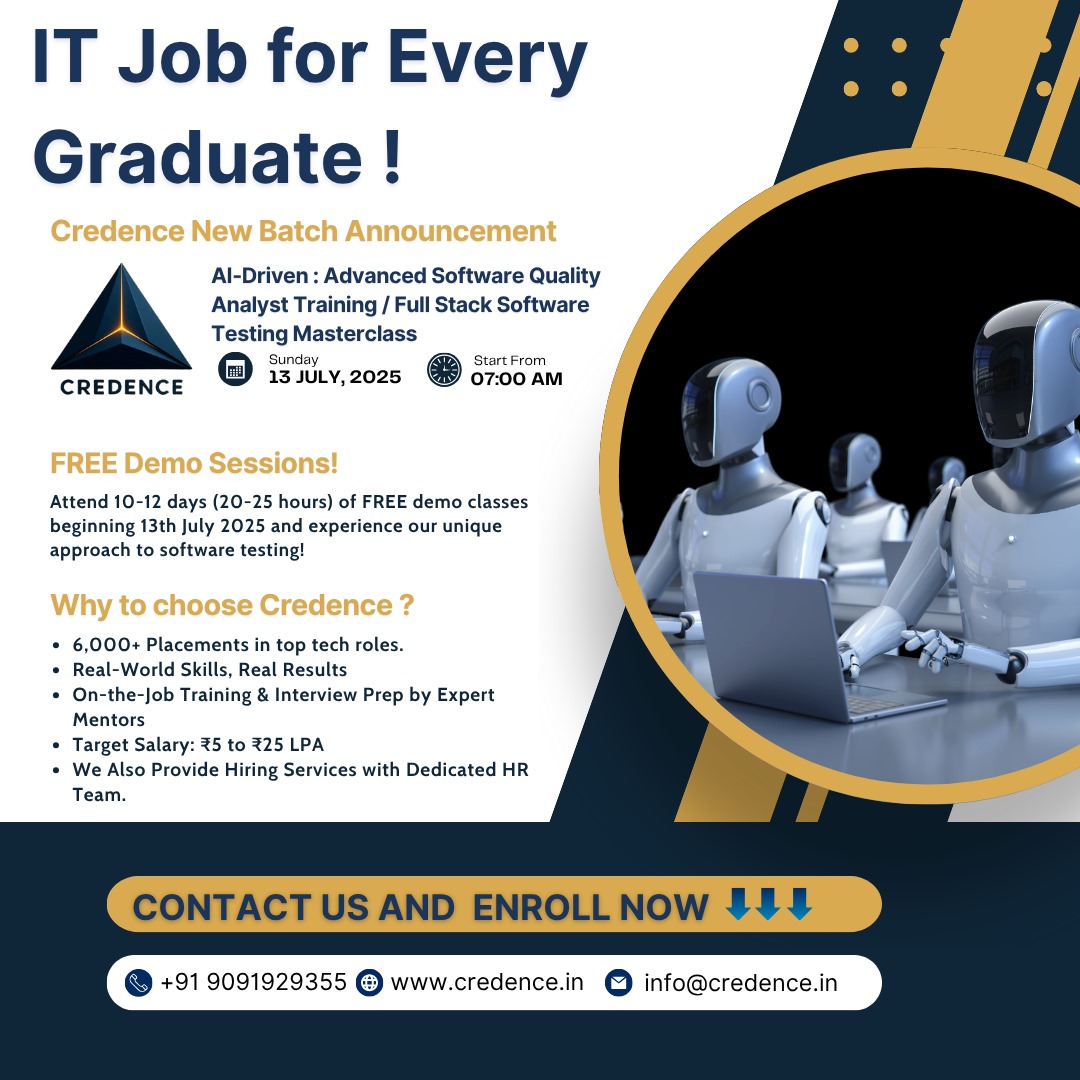 🚀 Launch Your Dream IT Career with Credence!